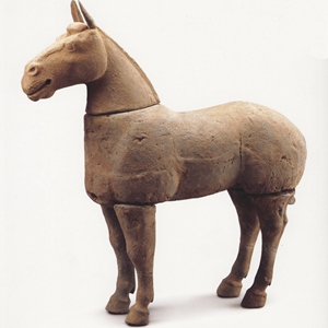 Earthenware horse